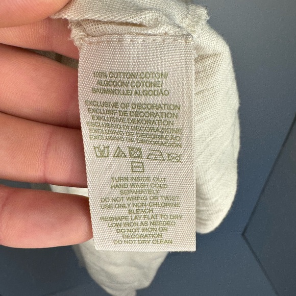 Free People flowy, beaded tank size 6 - Picture 6 of 6